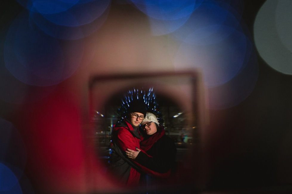 Downtown South Bend Engagement session