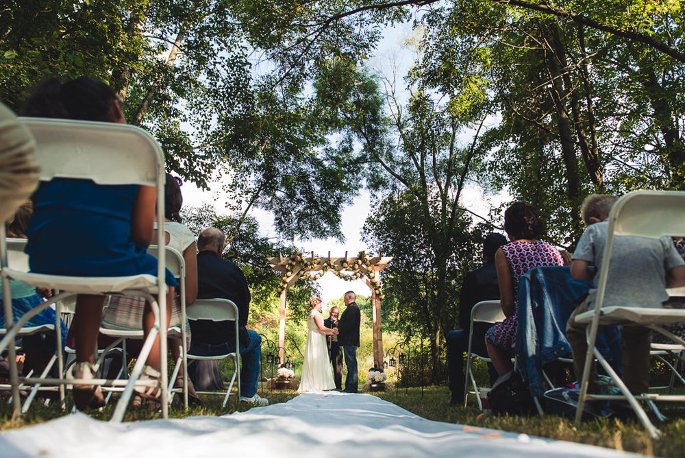 Outdoor Niles Michigan Wedding