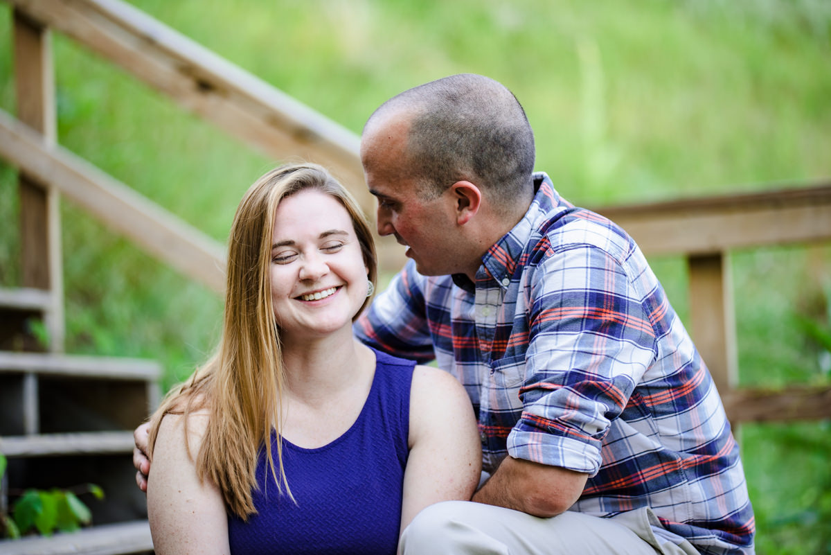 Sherlock park South Bend Indiana engagement session