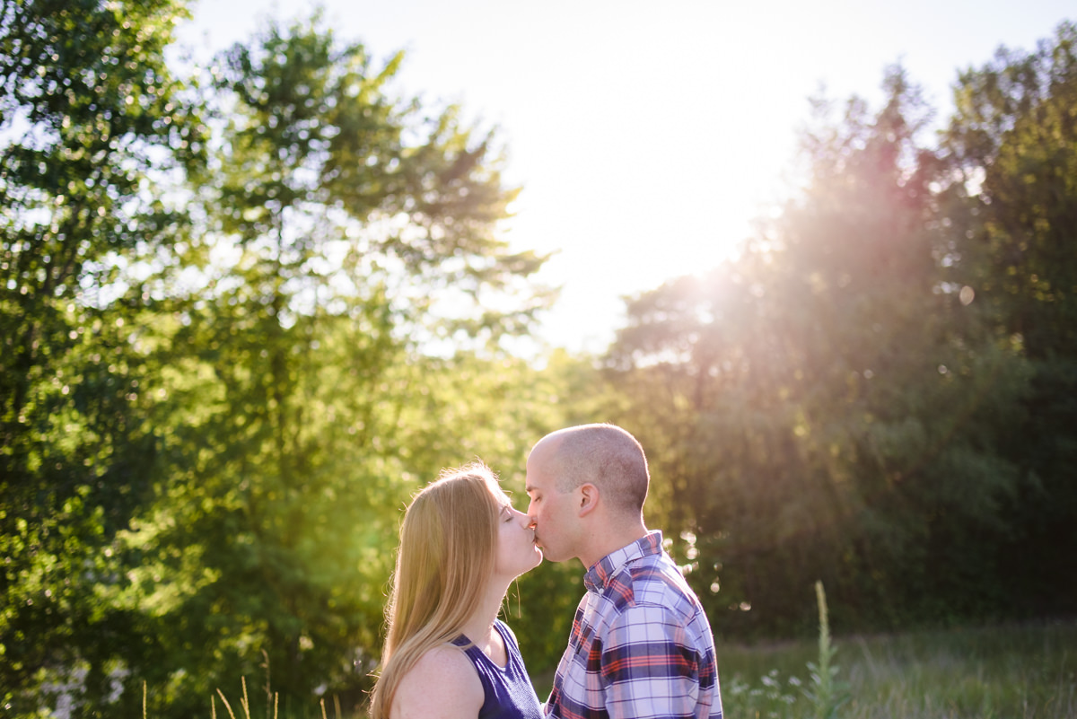 Sherlock park South Bend Indiana engagement session